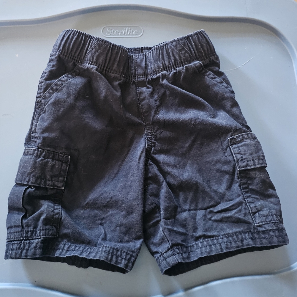 The Children's Place Blue Cargo Shorts with Elastic Waist